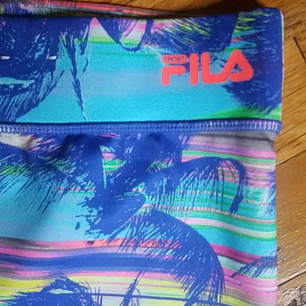 Fila sport tropical running shorts size large - Picture 2 of 6